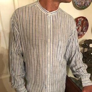 ralph lauren no collar shirts